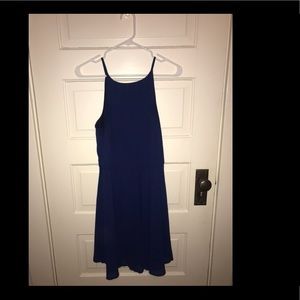 Navy blue dress